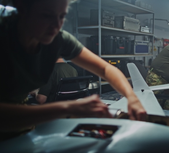 drone building